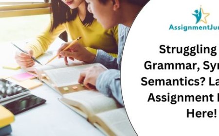 Struggling with Grammar, Syntax, or Semantics? Language Assignment Help Is Here!