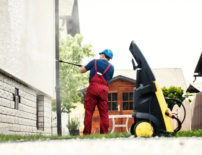 Is It Safe to Use High-Pressure Washing on Brick or Stucco?