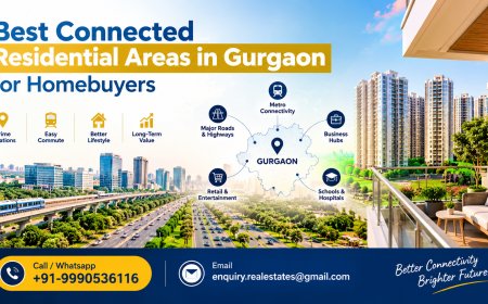 Best Connected Residential Areas in Gurgaon for Homebuyers